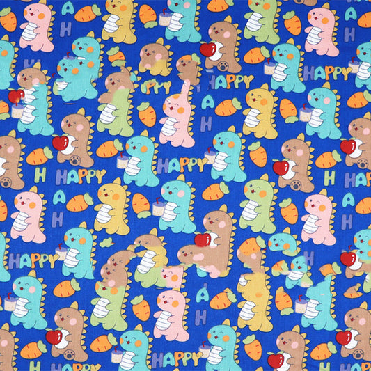 Fashionable Cartoon Cotton Eco-friendly Printed Fabric