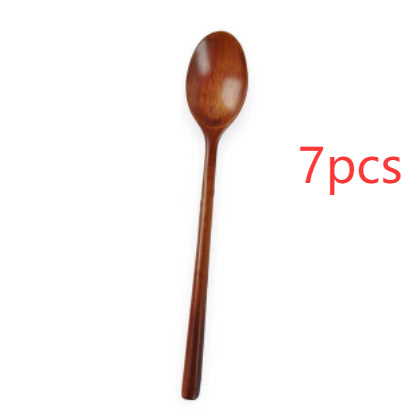 Wooden Soup Spoon Eco Friendly Tableware Natural Elli
