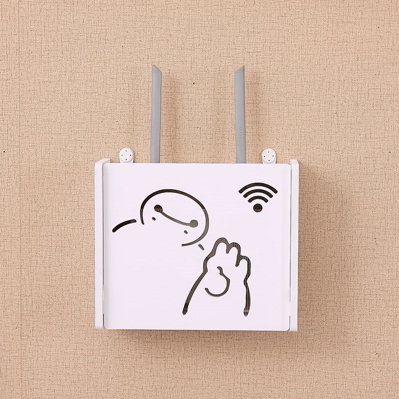 Eco friendly hanging Wifi Router Storage Boxes