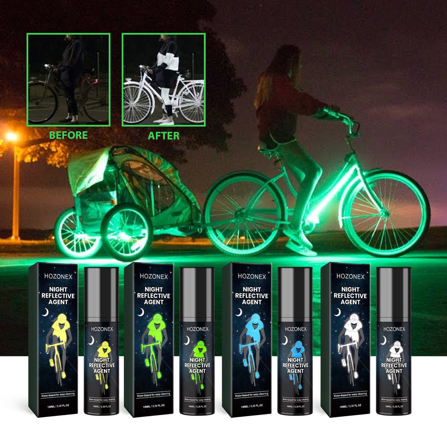 Eco-friendly Fluorescent Night Spray