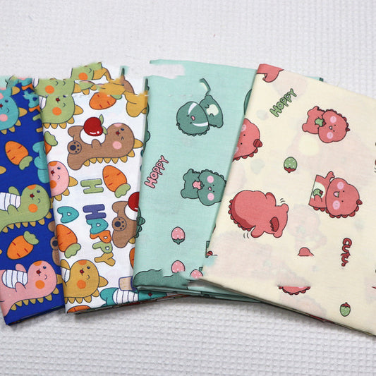 Fashionable Cartoon Cotton Eco-friendly Printed Fabric