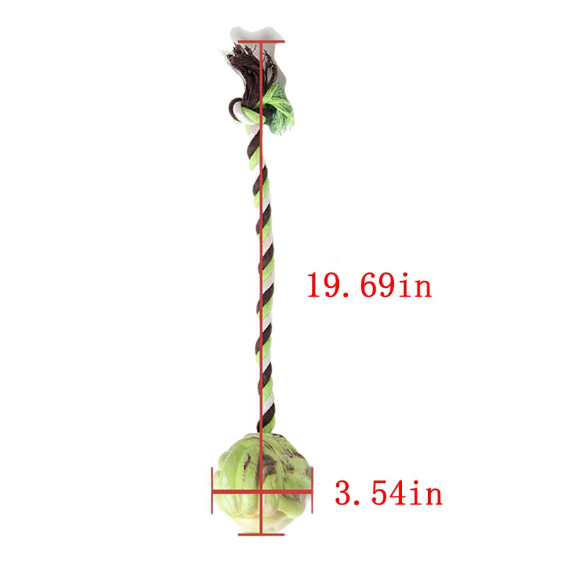 Ball Knot Dog Toys, Interactive Puppy Toys For Tug-of-war, Eco-friendly Cotton Rope Toys, Medium And Small-sized Dog Breeds, Not Suitable For Dogs With Strong Aggressive Chewing