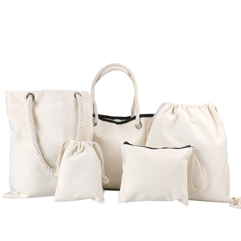 Shoulder Cotton Cloth Hand-held Eco-friendly Shopping Bag